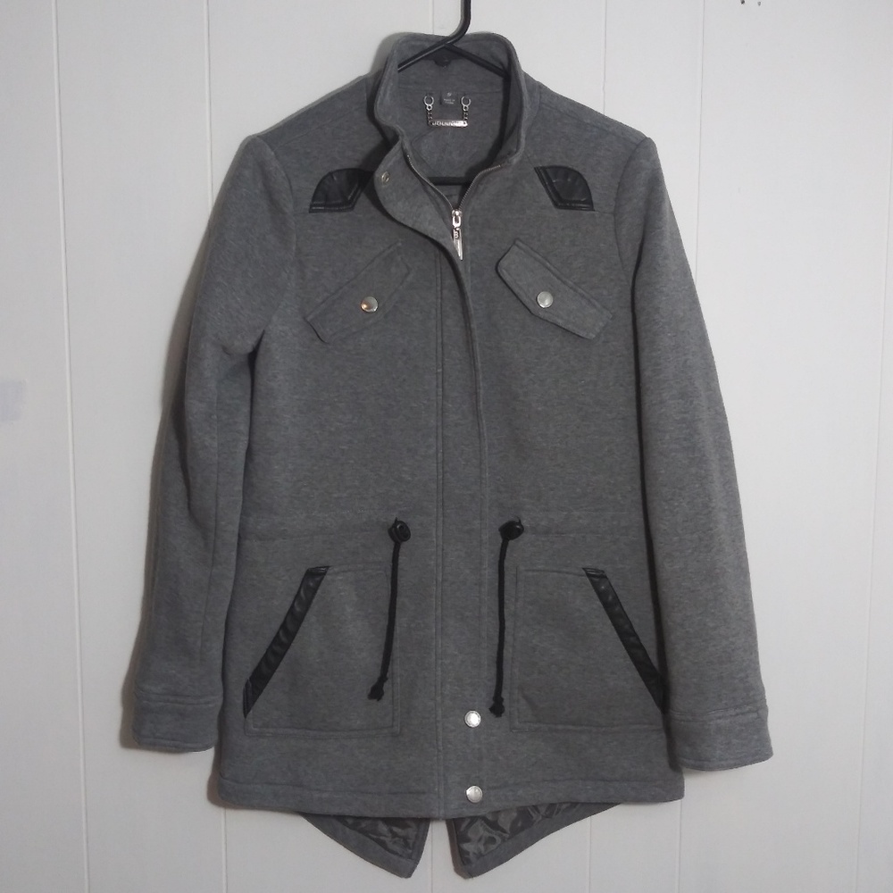 Jou Jou Gray Jacket with small Tuxedo Style Tail